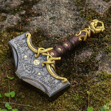 Mjolnir hammer steel version 26.45lb Glow-in-the-Dark Runes