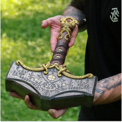 Mjolnir hammer steel version 26.45lb Glow-in-the-Dark Runes