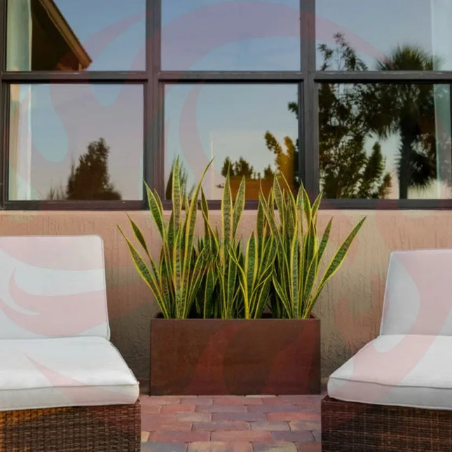 Corten Steel Box Planters - FREE SHIPPING! MK Design Elements