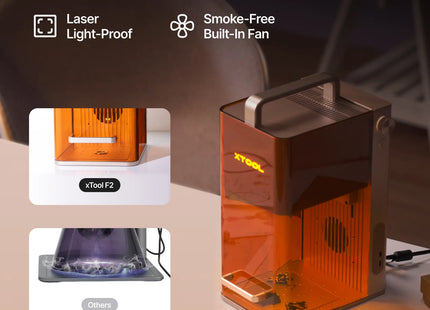 xTool F2 5W IR & 15W Diode Portable Dual Laser Engraver xTool