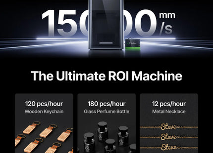 xTool F2 Ultra 60W MOPA & 40W Diode Dual Laser Engraver xTool