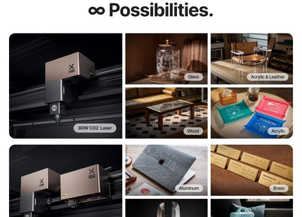 xTool P3 80W Flagship CO2 Laser Cutter with Intelligent Automation xTool
