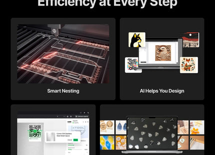 xTool P3 80W Flagship CO2 Laser Cutter with Intelligent Automation xTool