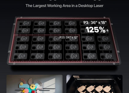 xTool P3 80W Flagship CO2 Laser Cutter with Intelligent Automation xTool