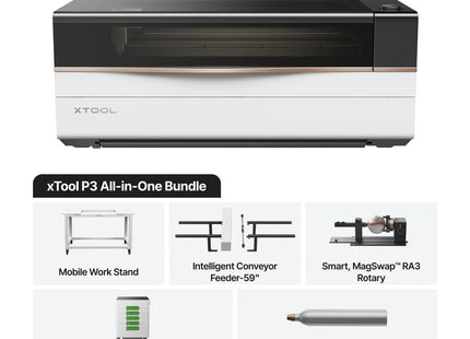 xTool P3 80W Flagship CO2 Laser Cutter with Intelligent Automation xTool