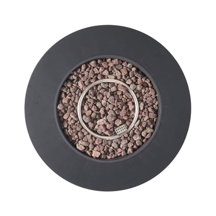 Alora Modern 32" 40K BTU Round Iron Propane Fire Pit (SAK29102)