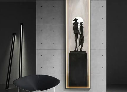 Abstract Art LED Wall Lamp - Modern Home Decor Light Decorbites