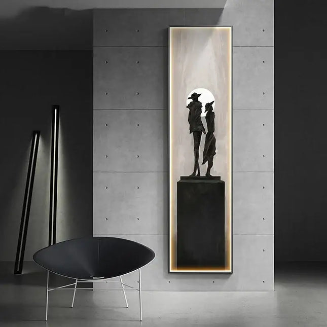 Abstract Art LED Wall Lamp - Modern Home Decor Light Decorbites