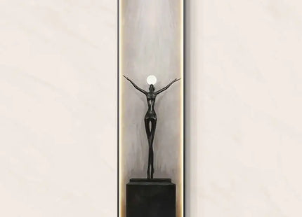 Abstract Art LED Wall Lamp - Modern Home Decor Light Decorbites