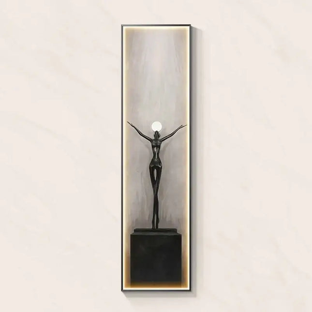 Abstract Art LED Wall Lamp - Modern Home Decor Light Decorbites