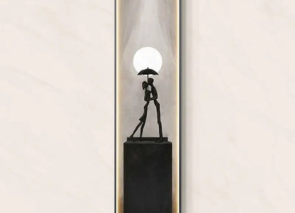 Abstract Art LED Wall Lamp - Modern Home Decor Light Decorbites