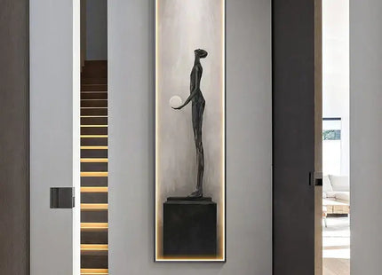Abstract Art LED Wall Lamp - Modern Home Decor Light Decorbites