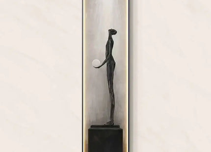Abstract Art LED Wall Lamp - Modern Home Decor Light Decorbites