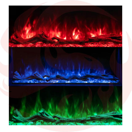 Modern Flames Landscape Pro Multi 44" Linear Multi-Sided Built-In Electric Fireplace [LPM-4416V2] (SAK96355) SAKSBY WHOLESALE