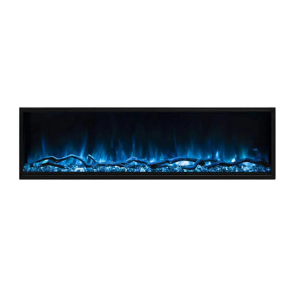 Modern Flames Landscape Pro Slim 80" Built-In Wall Mount Electric Fireplace [LPS-8014V2] (SAK28642) - Phoenix Fire Art Store