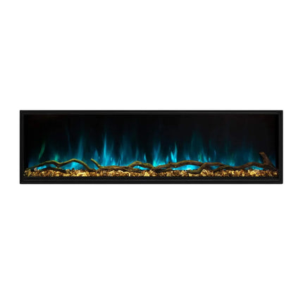 Modern Flames Landscape Pro Slim 80" Built-In Wall Mount Electric Fireplace [LPS-8014V2] (SAK28642) - Phoenix Fire Art Store