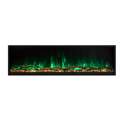 Modern Flames Landscape Pro Slim 80" Built-In Wall Mount Electric Fireplace [LPS-8014V2] (SAK28642) - Phoenix Fire Art Store