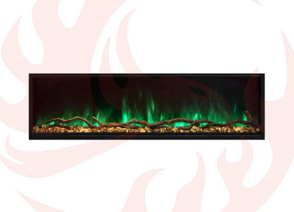 Modern Flames Landscape Pro Slim 80" Built-In Wall Mount Electric Fireplace [LPS-8014V2] (SAK28642) SAKSBY WHOLESALE