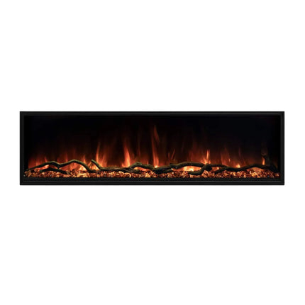 Modern Flames Landscape Pro Slim 80" Built-In Wall Mount Electric Fireplace [LPS-8014V2] (SAK28642) - Phoenix Fire Art Store