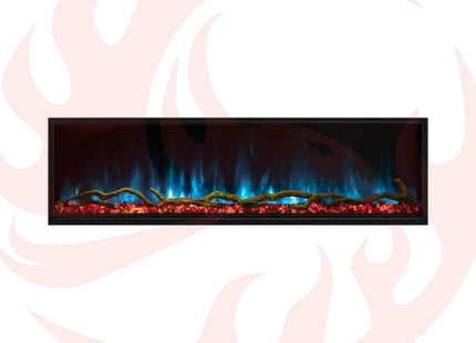 Modern Flames Landscape Pro Slim 80" Built-In Wall Mount Electric Fireplace [LPS-8014V2] (SAK28642) SAKSBY WHOLESALE