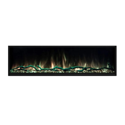 Modern Flames Landscape Pro Slim 80" Built-In Wall Mount Electric Fireplace [LPS-8014V2] (SAK28642) - Phoenix Fire Art Store