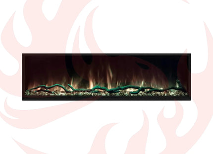 Modern Flames Landscape Pro Slim 80" Built-In Wall Mount Electric Fireplace [LPS-8014V2] (SAK28642) SAKSBY WHOLESALE
