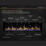 Modern Flames Orion Multi 60" Heliovision Built-In Electric Fireplace [OR60-MULTI] (SAK73095)