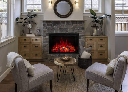 Modern Flames Redstone 30" Built-In Traditional Electric Fireplace [RS-3021] (SAK84729) SAKSBY WHOLESALE