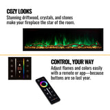 Modern Flames Landscape Pro Slim 68" Built-In Linear Electric Fireplace [LPS-6814] (SAK32129)