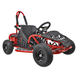 MotoTec 1000W 48V/12AH Electric Off-Road Go Kart, Red (97685241)