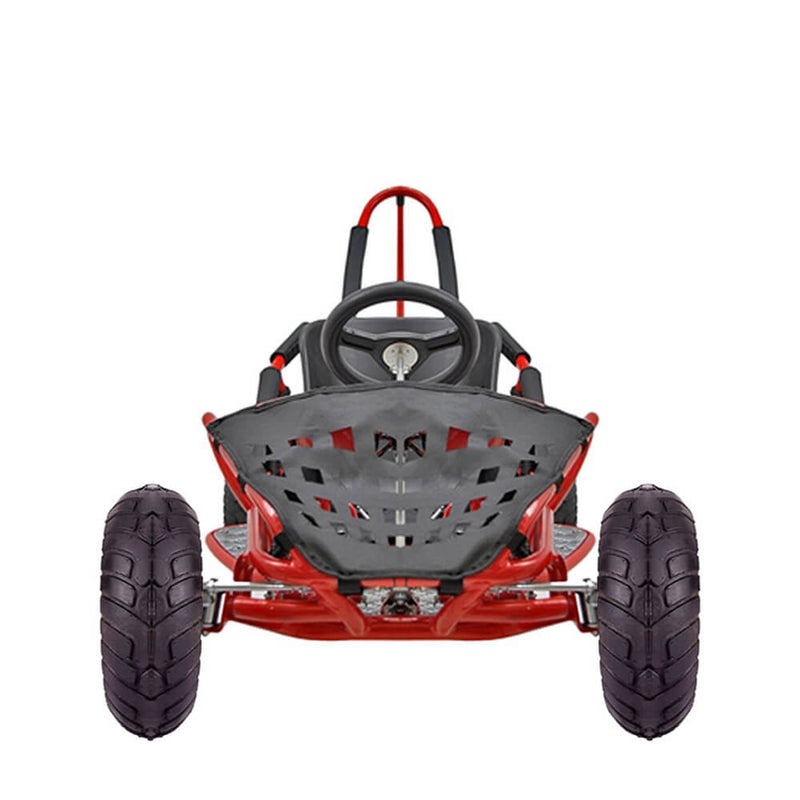 MotoTec 1000W 48V/12AH Electric Off-Road Go Kart, Red (97685241)