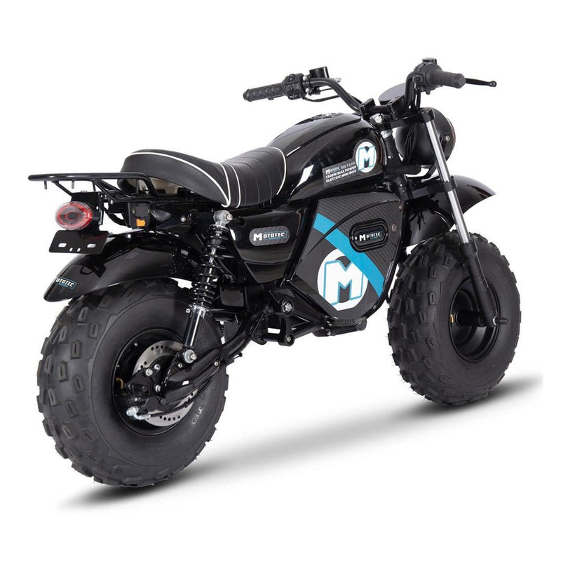 MotoTec 1500W 60V/20AH Electric Powered Mini Bike, Black (97368524)