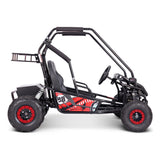 MotoTec Mud XL Red 60V/20AH Electric Full Suspension Go Kart, 2000W (SAK96351)