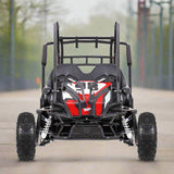 MotoTec Mud XL Red 60V/20AH Electric Full Suspension Go Kart, 2000W (SAK96351)