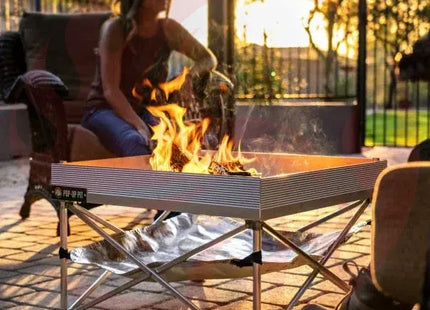 Portable Pop-Up Fire Pit - Go Anywhere Kit - Phoenix Fire Art Store