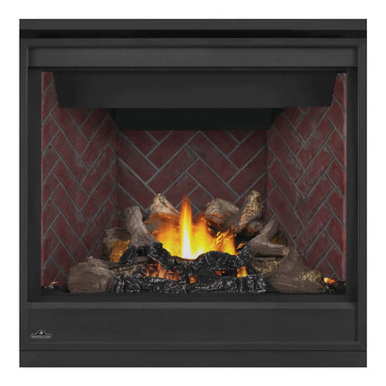 Napoleon Ascent 36 Direct Vent Electronic Ignition Natural Gas Fireplace, 35" [BX36NTRE] (SAK75982) - Phoenix Fire Art Store