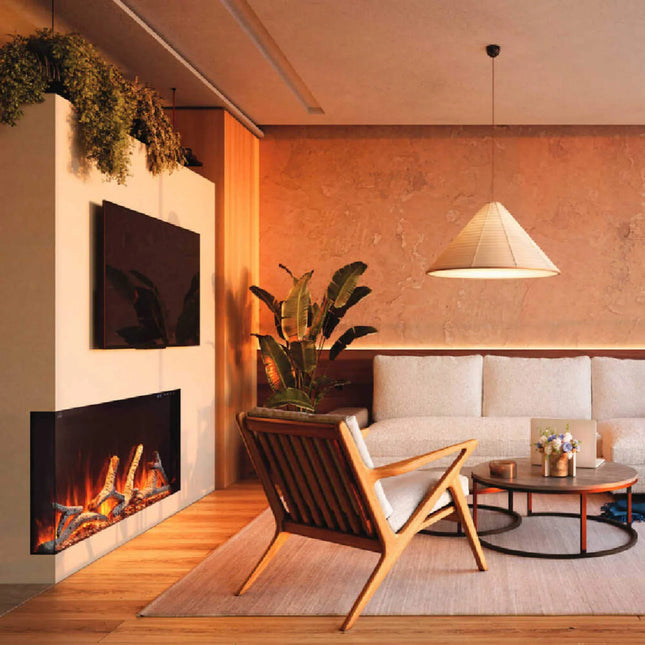 Napoleon Astound FlexMount Electric Fireplace | Versatile 1-3 Sided Install