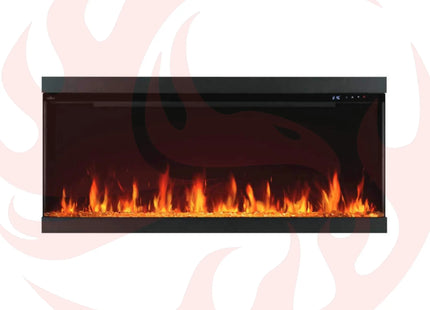 Napoleon Astound FlexMount Electric Fireplace | Versatile 1-3 Sided Install SAKSBY WHOLESALE