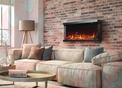 Napoleon Astound FlexMount Electric Fireplace | Versatile 1-3 Sided Install SAKSBY WHOLESALE