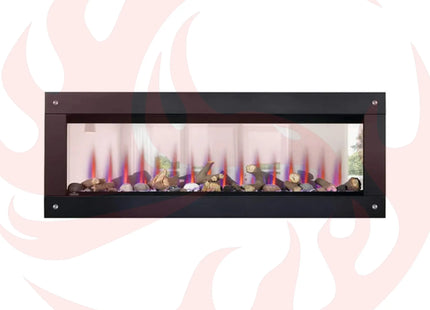 Napoleon Clearion Elite 60 Fully Recessed See Thru Wall Mounted Electric Fireplace, 60" [NEFBD60HE] (SAK31716) SAKSBY WHOLESALE