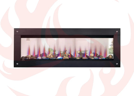Napoleon Clearion Elite 60 Fully Recessed See Thru Wall Mounted Electric Fireplace, 60" [NEFBD60HE] (SAK31716) SAKSBY WHOLESALE
