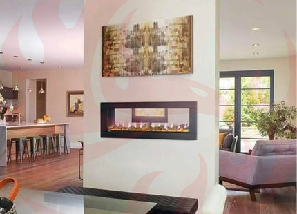 Napoleon Clearion Elite 60 Fully Recessed See Thru Wall Mounted Electric Fireplace, 60" [NEFBD60HE] (SAK31716) SAKSBY WHOLESALE