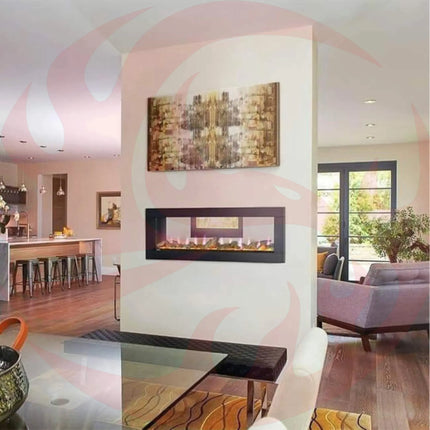 Napoleon Clearion Elite 60 Fully Recessed See Thru Wall Mounted Electric Fireplace, 60" [NEFBD60HE] (SAK31716) SAKSBY WHOLESALE