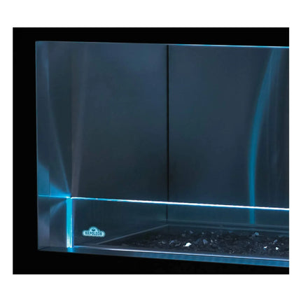 Napoleon Galaxy 48 Outdoor Linear See-Thru Electronic Start Natural Gas Fireplace, 50" [GSS48STE] (SAK67432) - Phoenix Fire Art Store