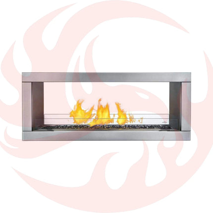 Napoleon Galaxy 48 Outdoor Linear See-Thru Electronic Start Natural Gas Fireplace, 50" [GSS48STE] (SAK67432) SAKSBY WHOLESALE