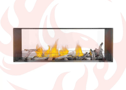 Napoleon Galaxy 48 Outdoor Linear See-Thru Electronic Start Natural Gas Fireplace, 50" [GSS48STE] (SAK67432) SAKSBY WHOLESALE