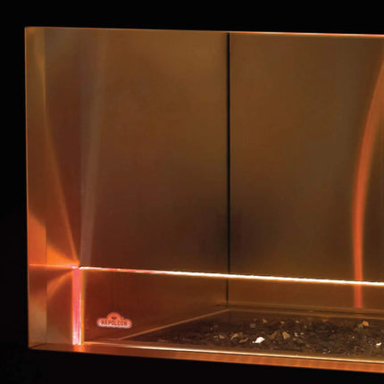 Napoleon Galaxy 48 Outdoor Linear See-Thru Electronic Start Natural Gas Fireplace, 50" [GSS48STE] (SAK67432) SAKSBY WHOLESALE