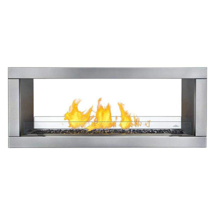Napoleon Galaxy 48 Outdoor Linear See-Thru Electronic Start Natural Gas Fireplace, 50" [GSS48STE] (SAK67432) - Phoenix Fire Art Store