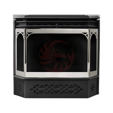 Napoleon Haliburton 50 Direct Vent Millivolt Ignition Compact Natural Gas Stove, 22-Inch [GDS28-1NSB] (SAK81523) SAKSBY WHOLESALE