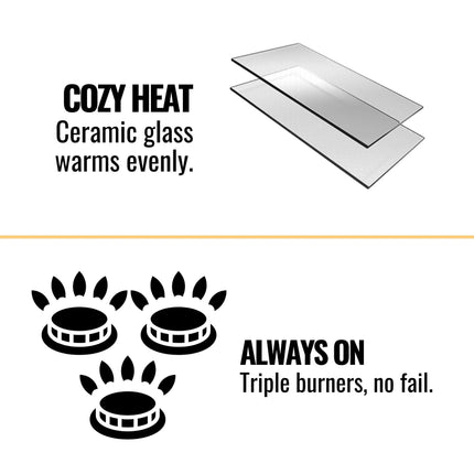 Napoleon Havelock 50 Direct Vent Millivolt Ignition Natural Gas Stove, 28" [GDS50-1NSB] (SAK37589) - Phoenix Fire Art Store